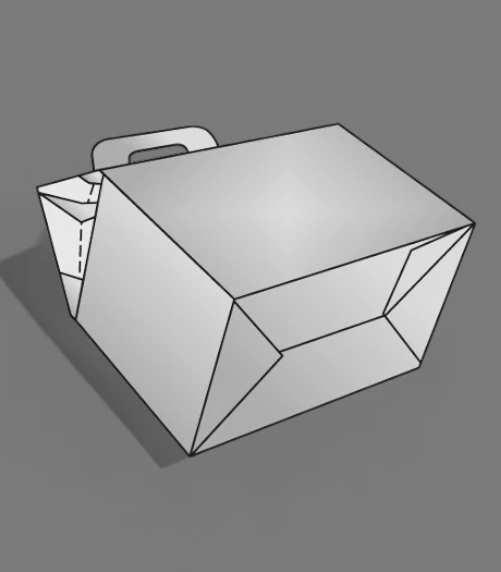 Auto-lock Bottom Gable Boxes