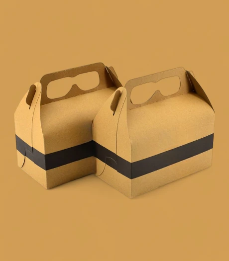 Kraft Gable Boxes