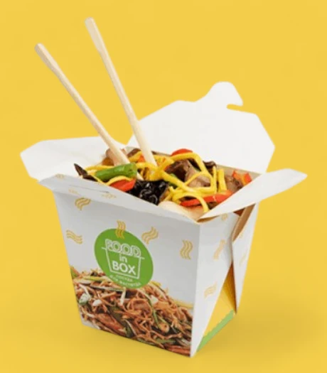 Custom Printed Noodle Boxes