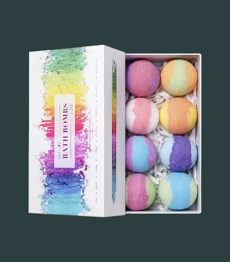 Custom Bath Bomb Boxes
