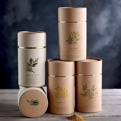 custom-paper-tube-boxes-with-foil-stamping