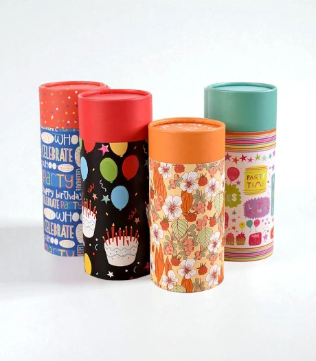 Custom Cylinder Boxes