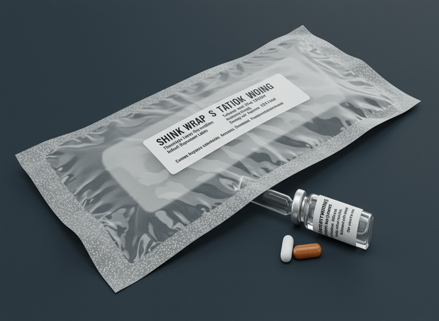 Shrink Wrap With Tamper-Evident Labels