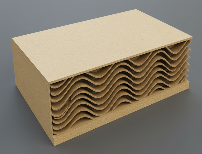 corrugated fiberboard
