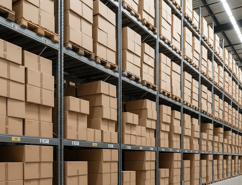 standard cardboard boxes