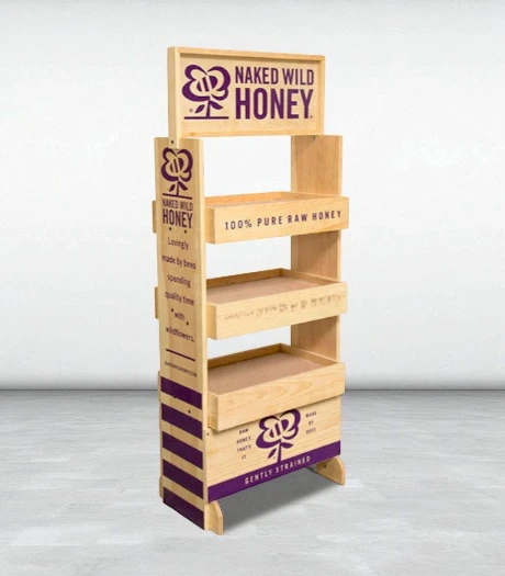 Wooden Display Racks