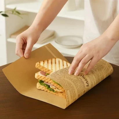 Custom Bread Wrapping Paper