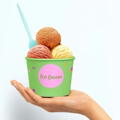 Custom Printed Ice Cream Cups