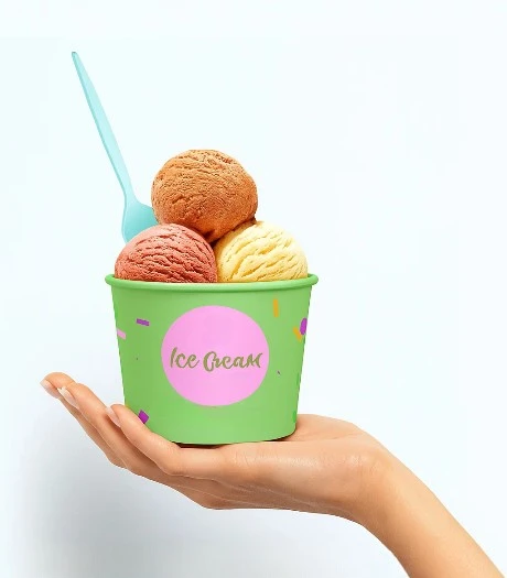Custom Printed Ice Cream Cups