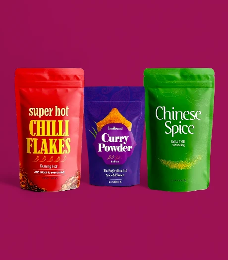 Custom Printed Seasoning Packaging