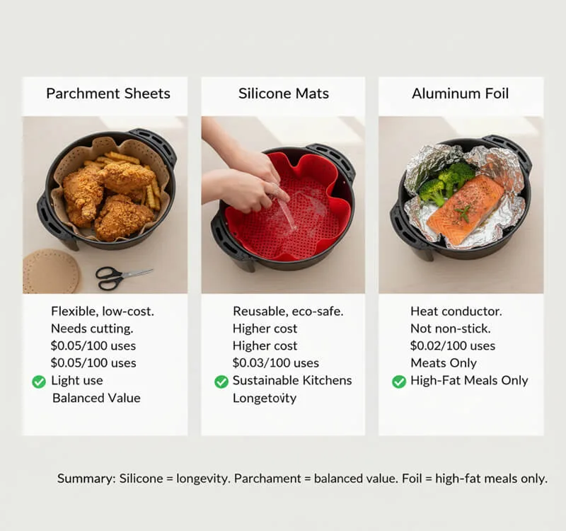 can paper go in air fryer