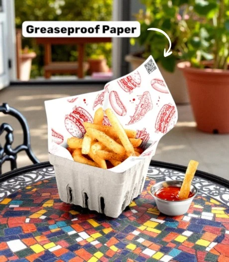 Custom Printed Greaseproof Paper