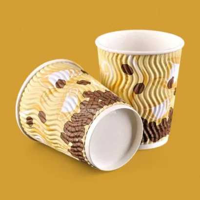 custom ripple wall cups