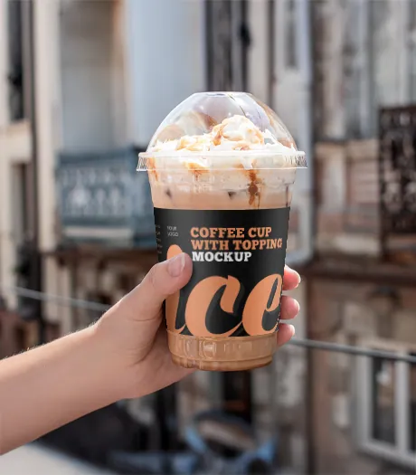 Custom Iced Coffee Cup Sleeve