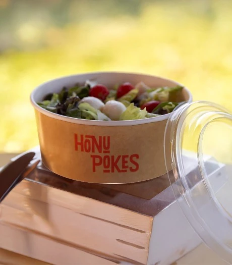 Custom Printed Paper Salad Bowls