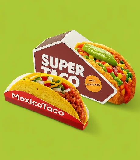 Customized Paper Taco Holders