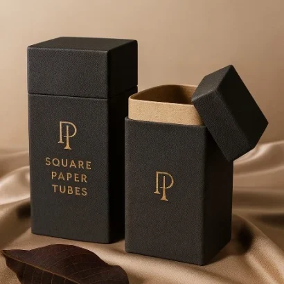 luxury square paper tubes
