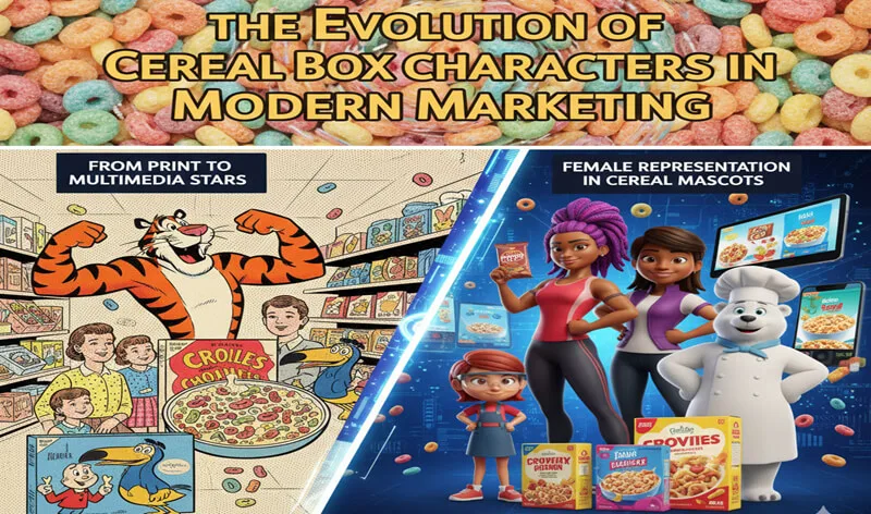 Cereal Box Characters