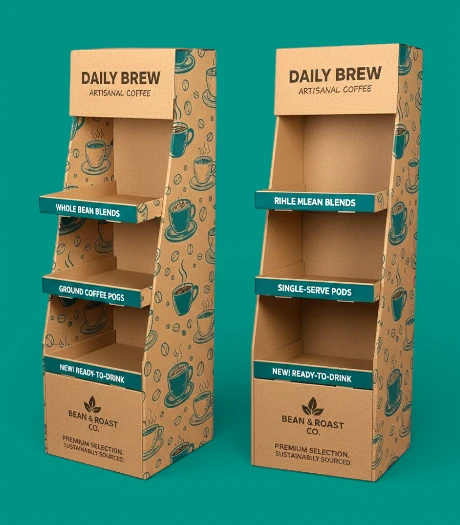 cardboard display stand